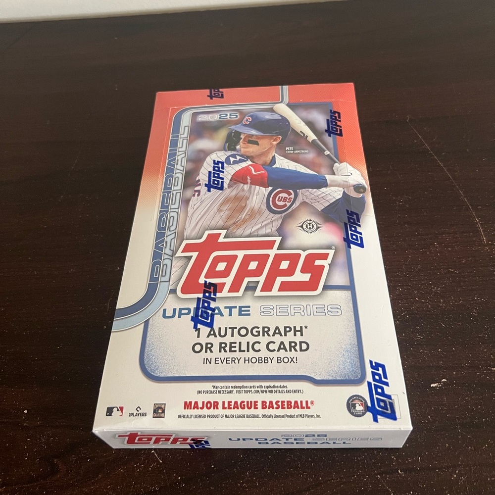 2025 Topps Baseball Update Series Hobby Box Brand New Sealed - IN HAND